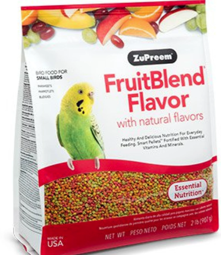 Zupreem FruitBlend Flavor for Small Birds 2 lbs
