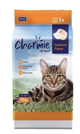 Charmie Seafood Flavour Dry Cat Food  10kg