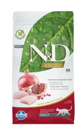 Farmina N&D Chicken and Pomegranate Adult Dry Cat Food 300g