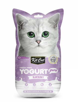 Kit Cat Freeze-Dried Yogurt Yums Blueberry Cat Treats