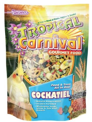 Brown's Tropical Carnival Cockatiel Food 3 lbs