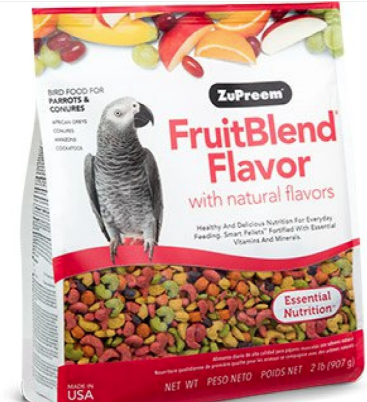 FruitBlend Flavor Medium & Large Parrot Food  3.5 lbs
