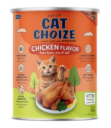 Cat Choize Chicken Canned Kitten Food  400g