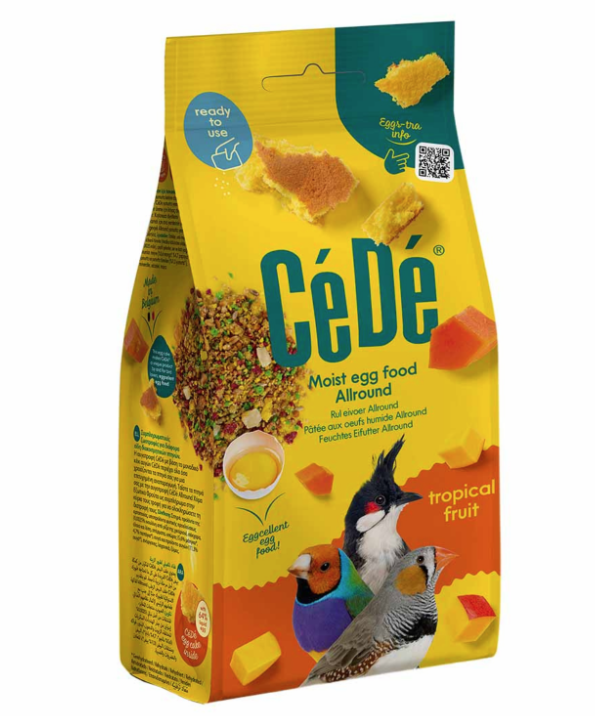 Cede Egg Food Moist Allround Tropical Fruit