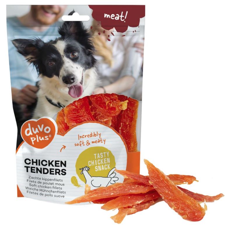 Duvo+ Meat Chicken Tenders Dog Treats 400g