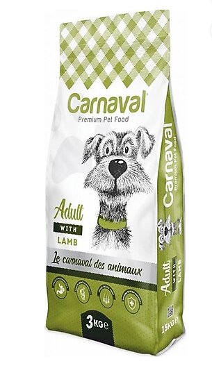 Carnaval Premium Adult Dog Food with Lamb