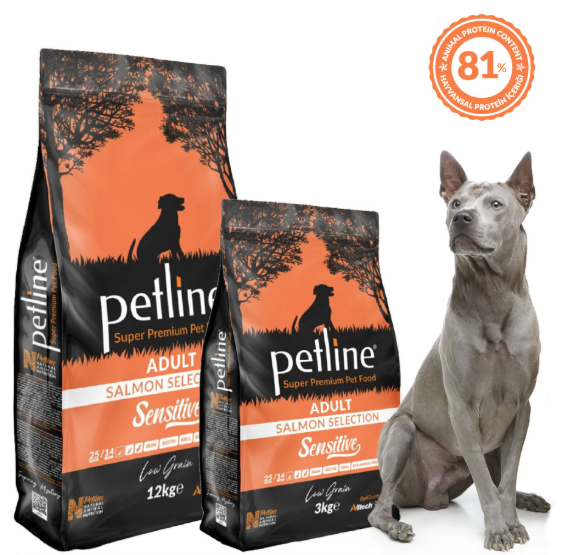 Petline Super Premium Adult Salmon Dog Food Sensitive