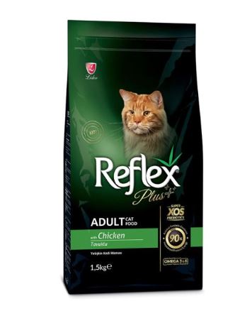 Reflex Plus with Chicken Adult Dry Cat Food 1.5 kg