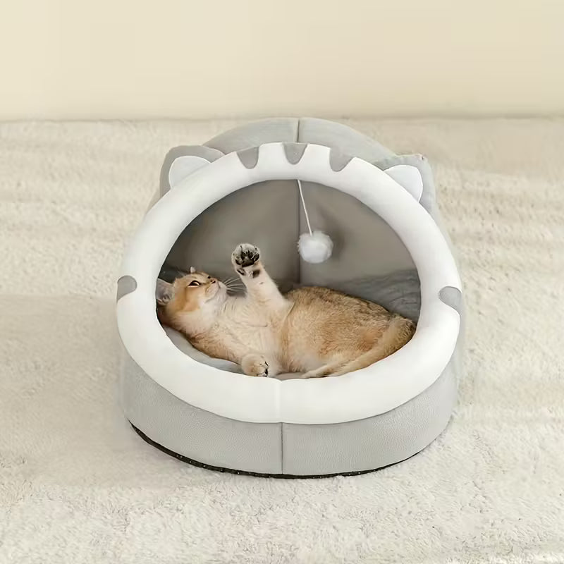 Cute Cat Bed Soft Kitten Mat Comfortable Cat House