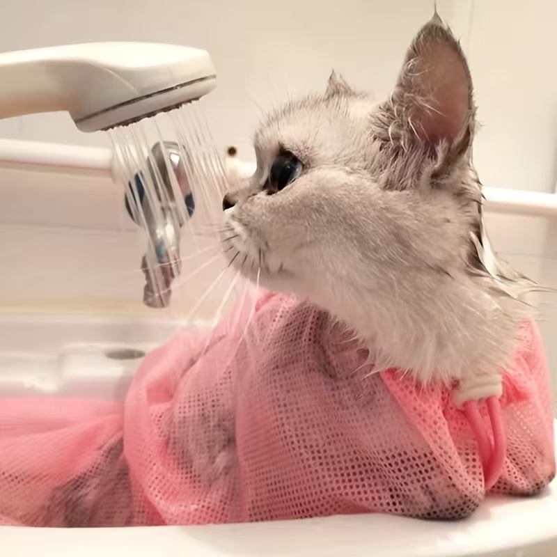 Cat Safety Bath Restraint Bags