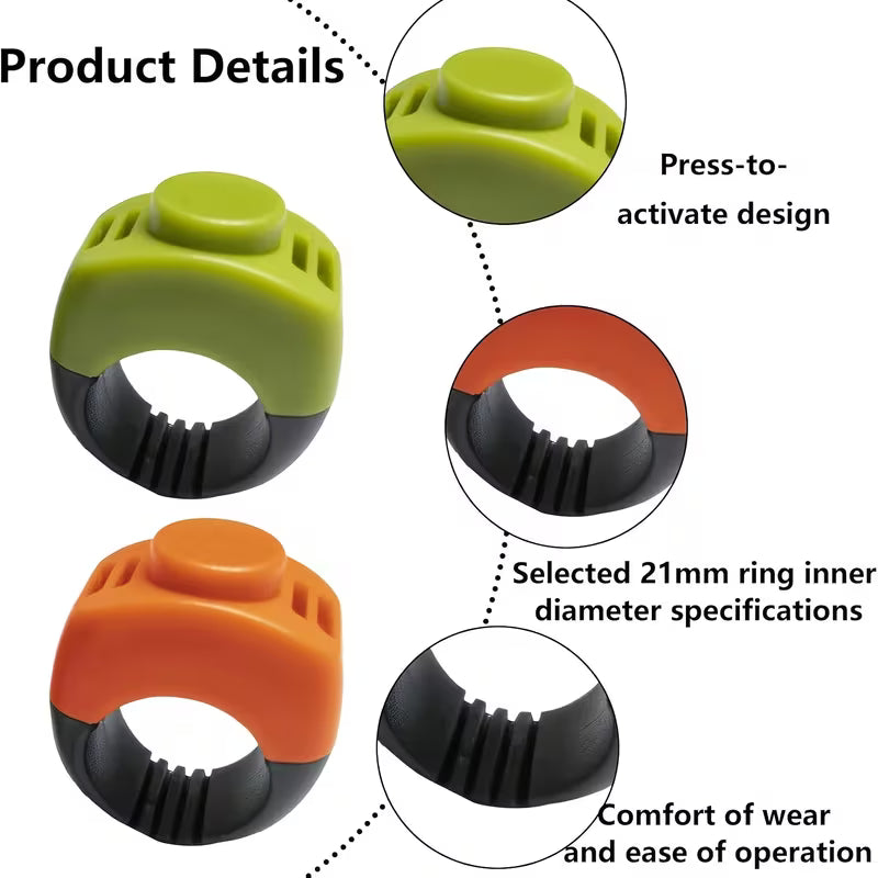 Ring-Shaped Non-Electric Pet Training Clickers