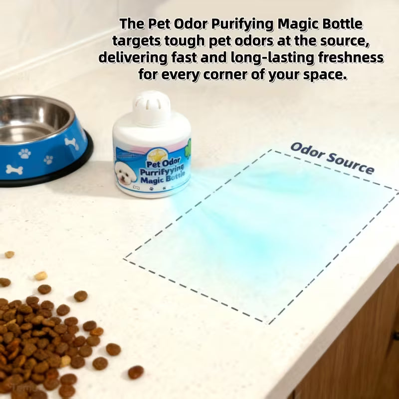 Pet Odor Purification Magic Bottle  90 Days Air Freshening Solution
