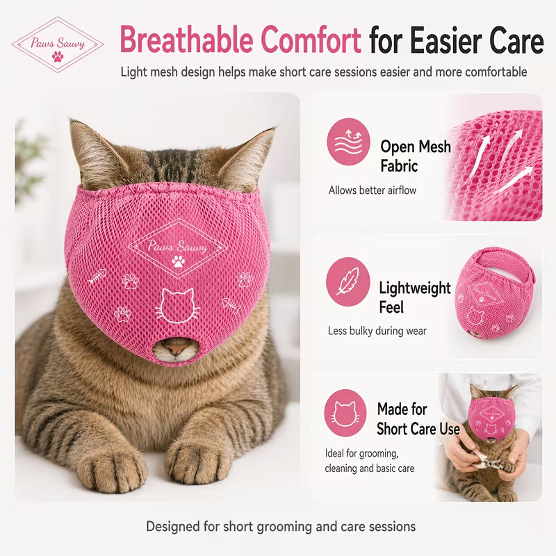 Adjustable Cat Anti Bite Muzzle