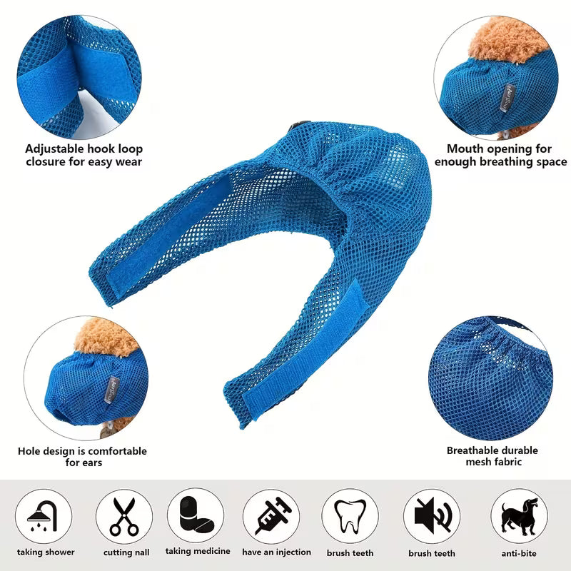Adjustable Cat Anti Bite Muzzle