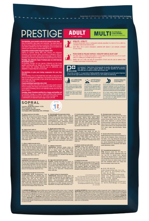 Pro Nutrition Prestige Cat Adult Multi  2kg