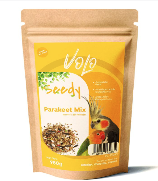Volo Seedy Parakeet Mix Bird Food