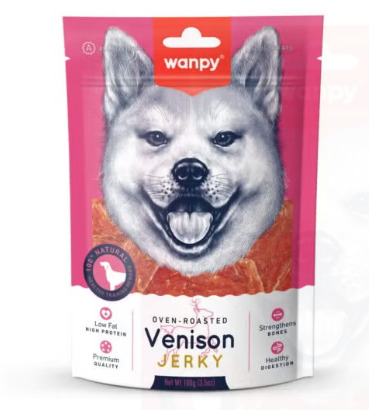 Wanpy Dry Venison Jerky 100g