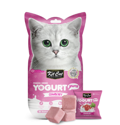 Kit Cat Freeze-Dried Yogurt Yums Cranberry Cat Treats