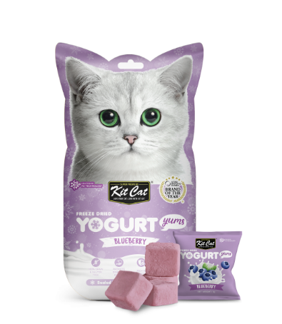Kit Cat Freeze-Dried Yogurt Yums Blueberry Cat Treats