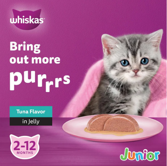 Whiskas Junior Tuna Wet Kitten Food