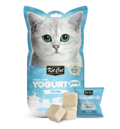 Kit Cat Freeze-Dried Yogurt Yums Original Cat Treats
