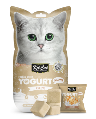 Kit Cat Freeze Dried Yogurt Yums Cheese Cat Treats