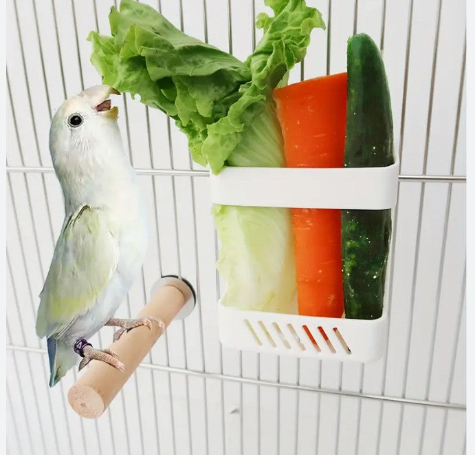 Bird Fruit and Vegetable Feeder Bowl