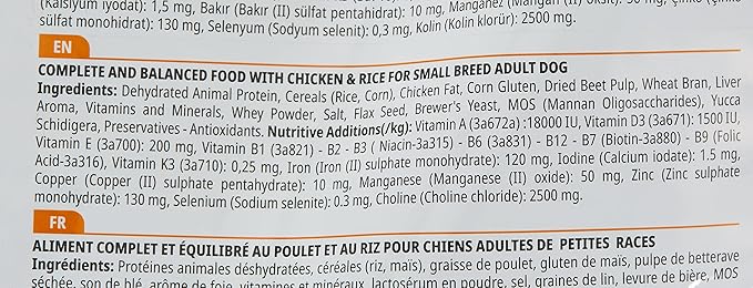 Reflex Small Breed Adult Dog Food with Chicken & Rice 3kg