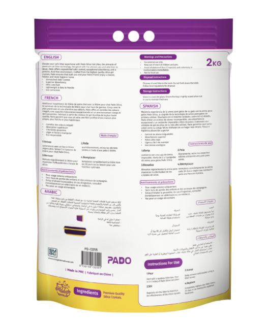 Pado Silica Crystal Cat Litter