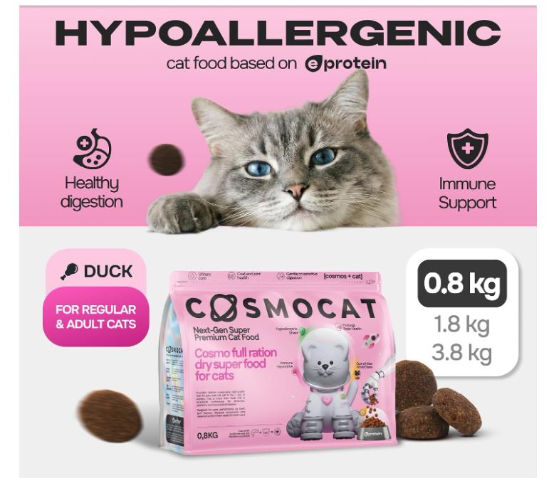 Cosmocat Duck Regular Adult Dry Cat Food