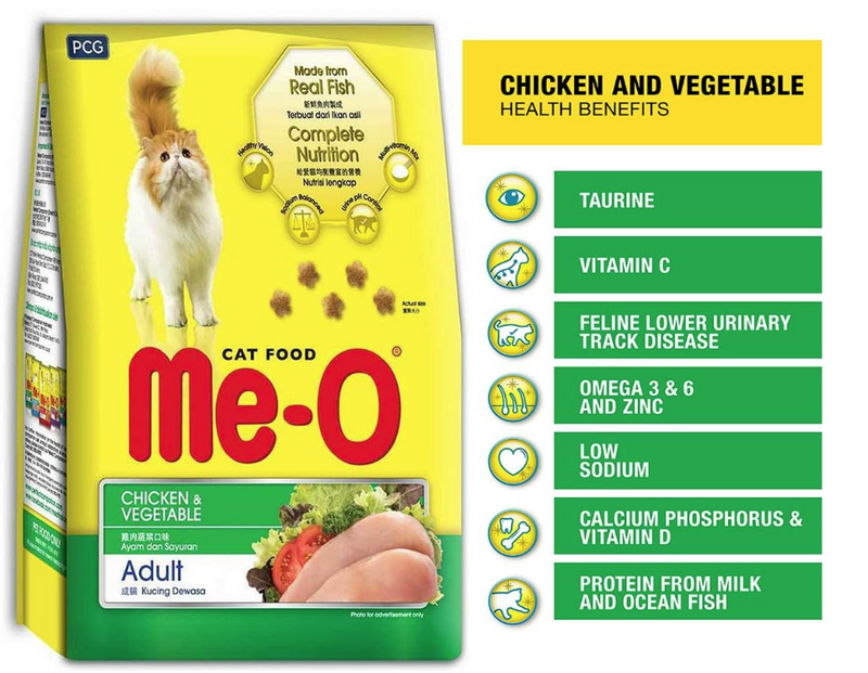SmartHeart  MEO Adult Cat Food Chicken 1.2kg