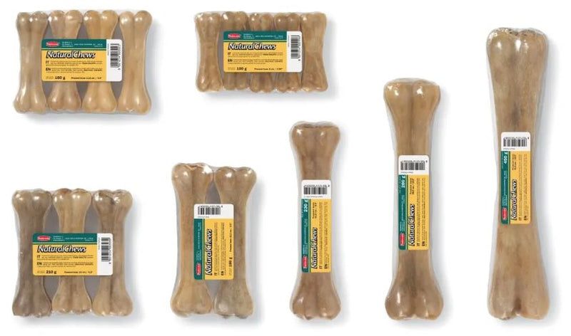 Padovan Natural Chews Pressed Bones 14cm – 3 Pieces / 210g