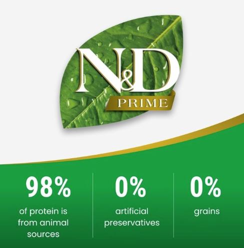Farmina N&D Pomegranate and Chicken Dry Kitten Food 300g