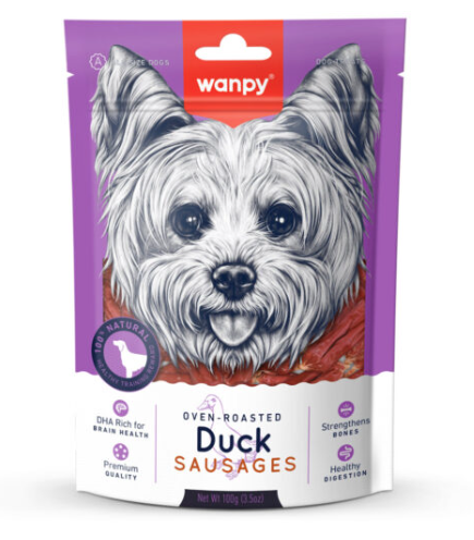 Wanpy Lamb Sausages 100g