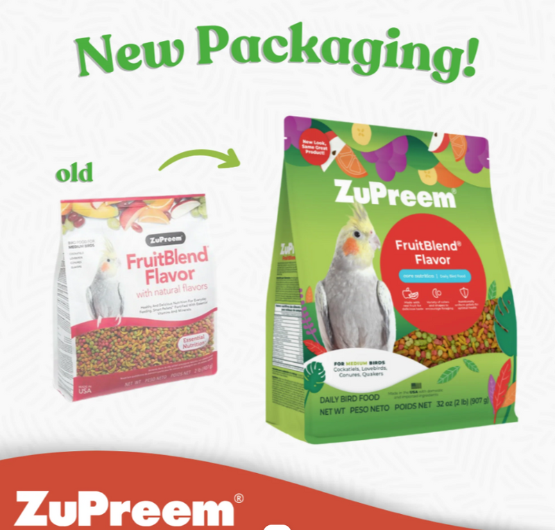 FruitBlend Flavor for Medium Size Birds  2 lbs