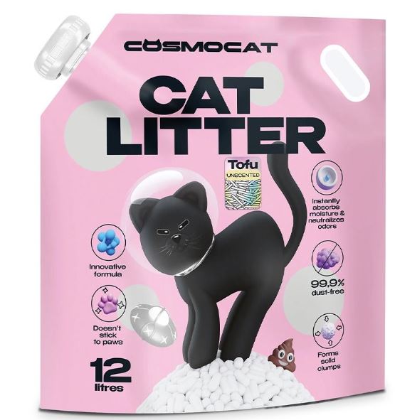 Cosmocat Unscented Tofu Cat Litter