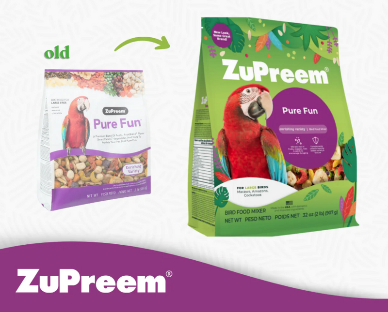 Zupreem Pure Fun Large Parrots 2 lbs