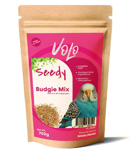 Volo Seedy Budgie Mix with Vitamins Bird Food