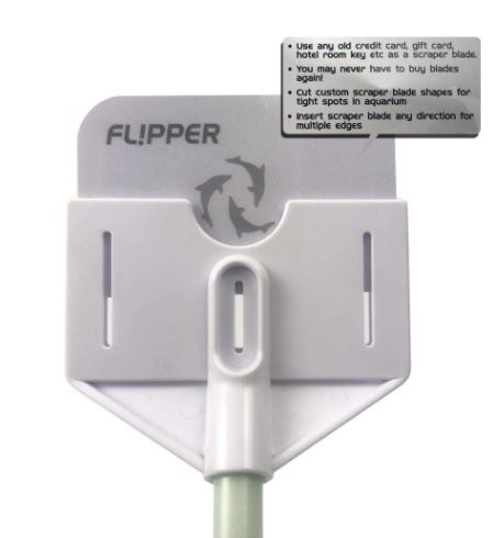 Flipper Platinum Aquarium Glass Scraper – 28 Inch