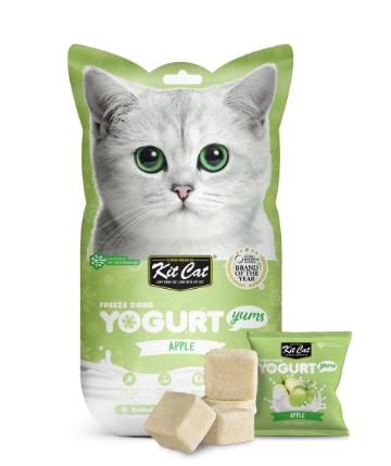 Kit Cat Freeze-Dried Yogurt Yums Apple Cat Treats