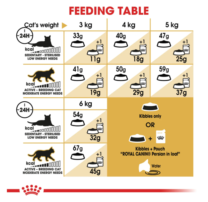 Royal Canin Feline Breed Nutrition Persian Adult Dry Cat Food 2kg