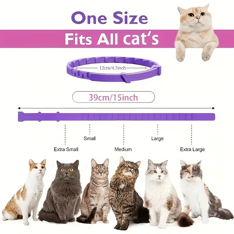 Pet Purple Calming Collar for Cats