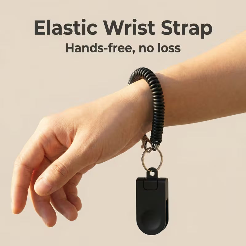 Cat and Dog Training Clicker with Wrist Band