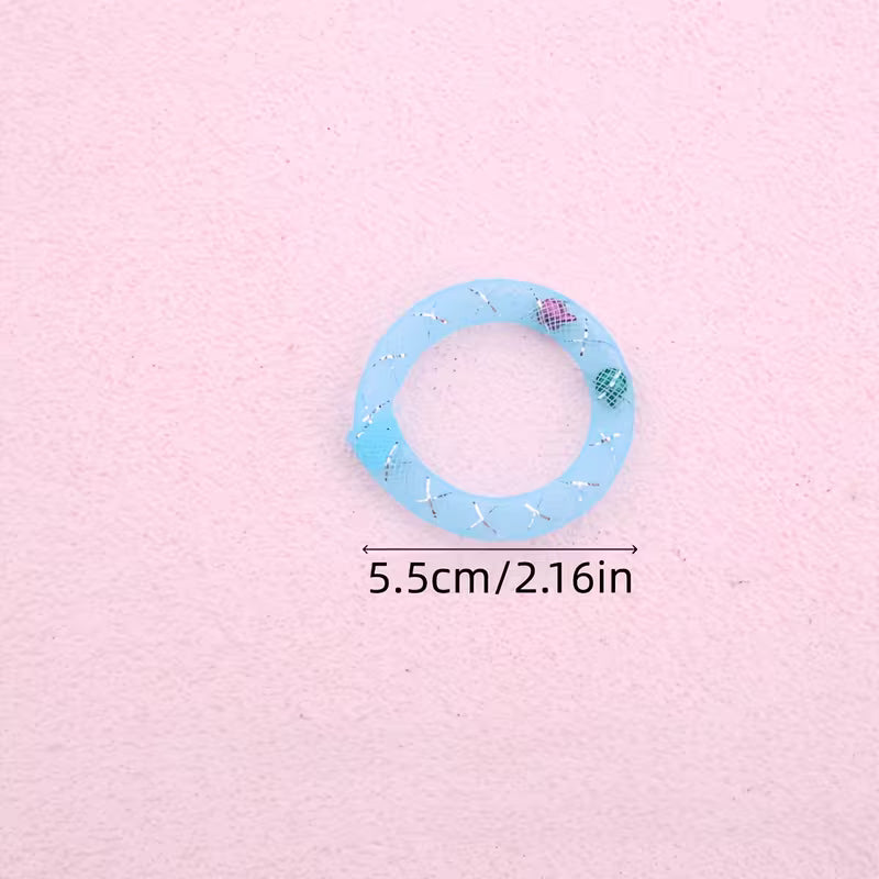 Random Color Soft Mesh Tube Cat Toys