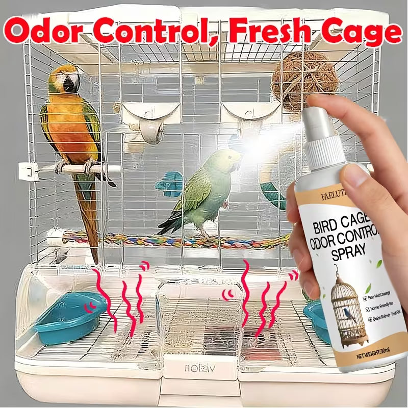 Lavender Deodorizing Cage Spray for Birds