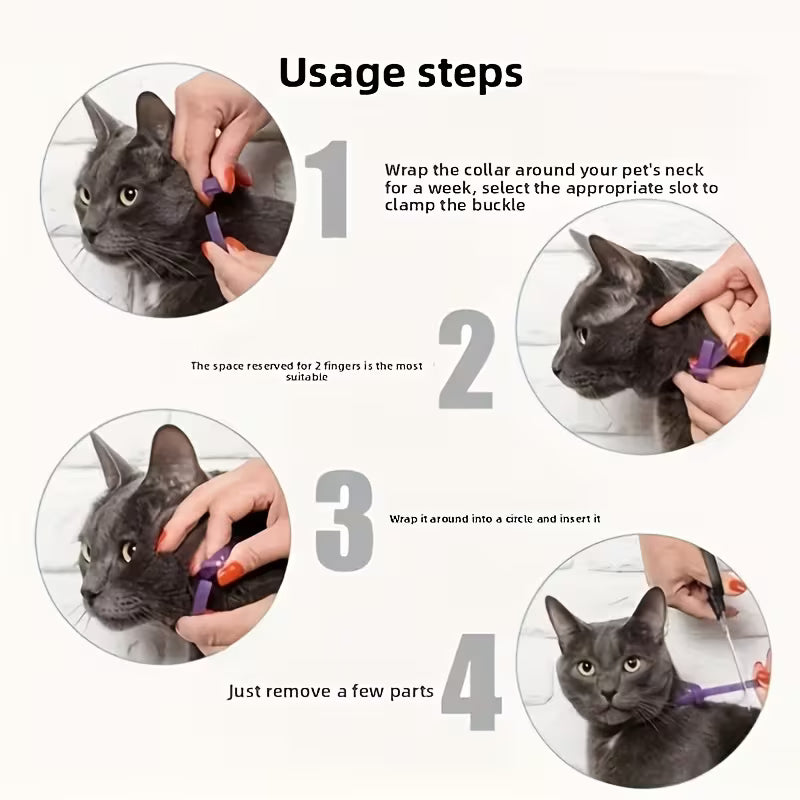 Pet Purple Calming Collar for Cats