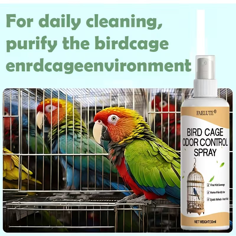 Lavender Deodorizing Cage Spray for Birds