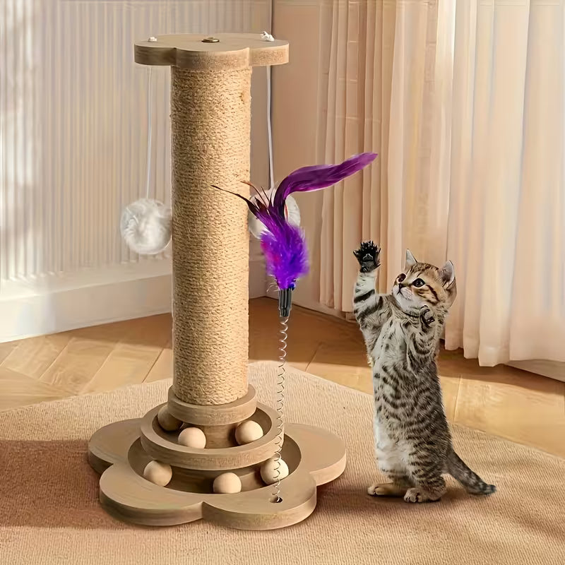 Sisal Cat Scratching Post and Board