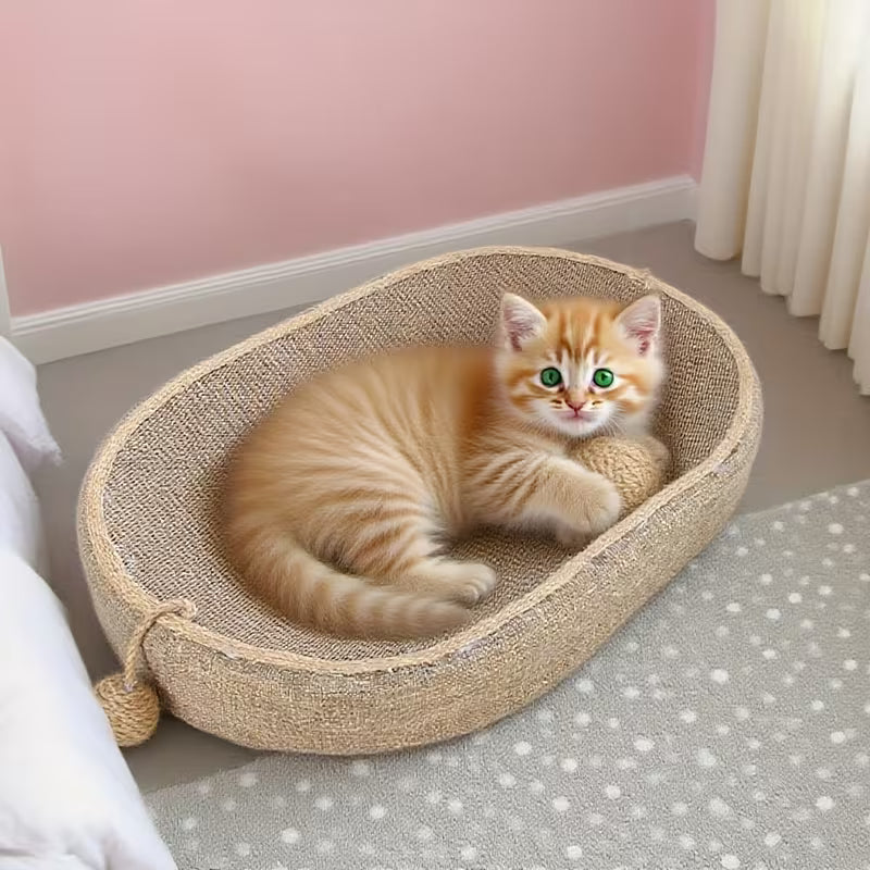 Durable Jute Scratching Board for Cats