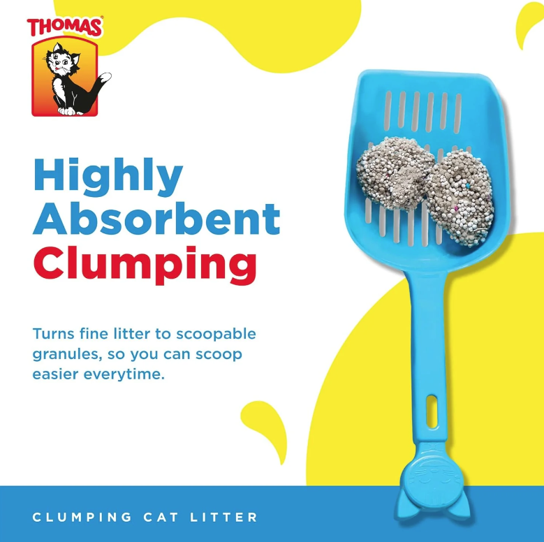 Thomas Natural Minerals Clumping Unscented Cat Litter